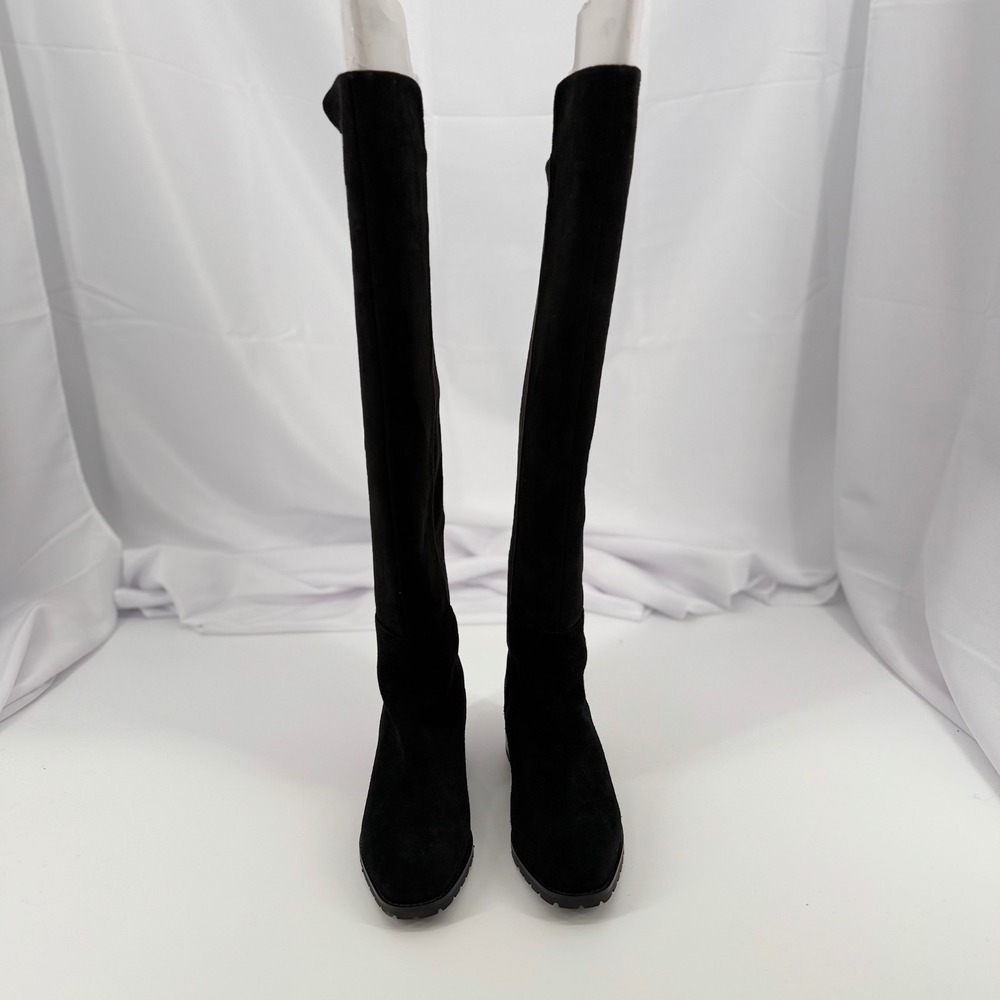 NEW Blondo Sierra Women's Waterproof Over the Knee Black Suede Boots Size 8M